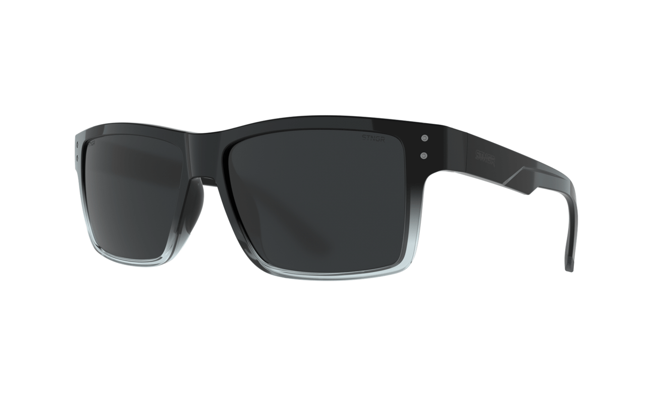 STNGR Two-Tone Square Frame Lifestyle Sunglasses